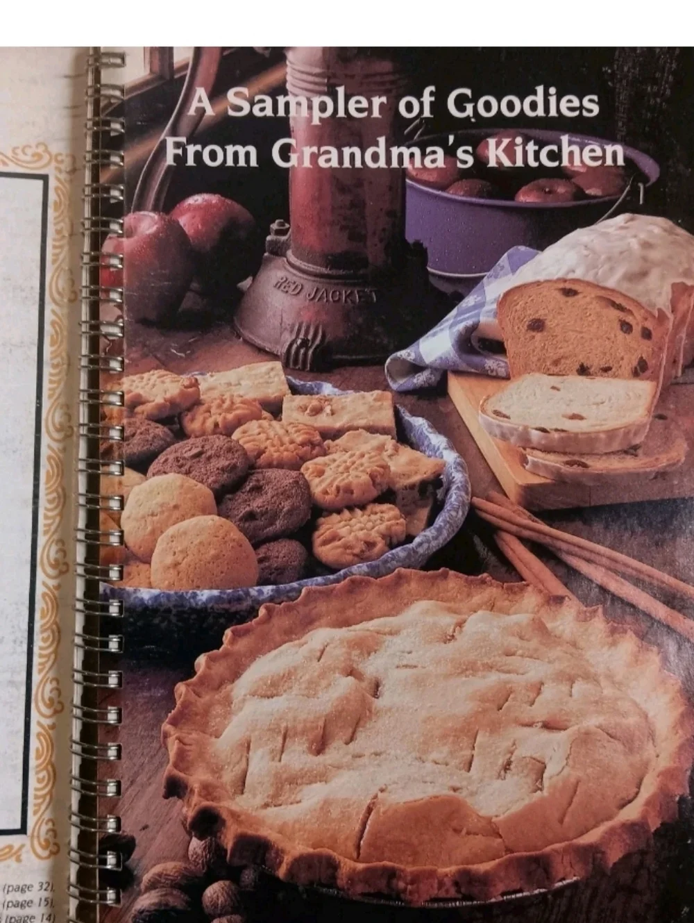 Vintage Farmhouse Cottage Cookbooks Lot Of 2, Cabincore Winter Country Recipes